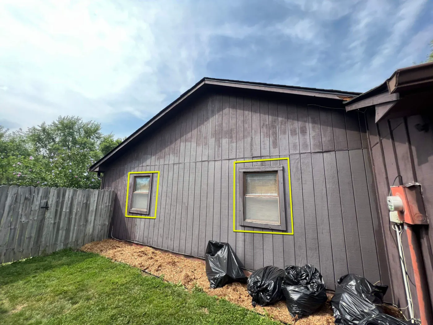Energy-efficient windows installed in a Pittsboro home